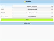 Tablet Screenshot of doomos.com.ve